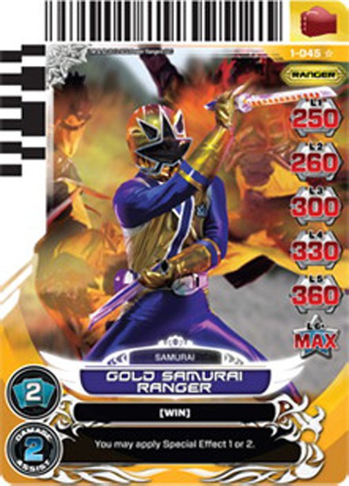 Gold Samurai Ranger 045